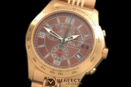 GU-TI-263S G-Timeless Chrono Men RG/RG Brown Swiss Quartz