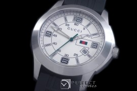 GU-TI-201L G-Timeless Men SS/LE White Swiss Quartz