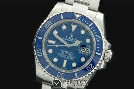 RLS-SW-103 116619LB Blue SS Sub Swiss Eta 2836