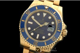 RLS-SW-122 116618LB Black YG Sub Swiss Eta 2836