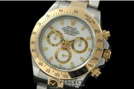 RLDT00101A Daytona 116523 YG/SS White Stick A-7750 Sec@6 28800