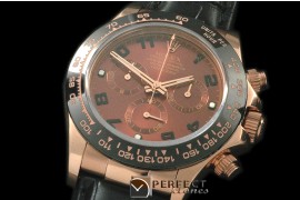 RLDFR00123AL Daytona 116515 RG/LE Brown Num A-7750/4130