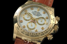 RLDF00121AL Daytona 116508 YG/LE White Diam A-7750/4130