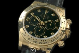 RLDF00125AL Daytona 116508 YG/LE Black Diam A-7750/4130