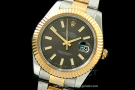 0 0 RL41DJ-18K-106 116333 Grey Stk TT Swiss 2836