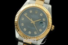0 RL41DJ-18K-135 116333 Blue Diamond TT Swiss 2836