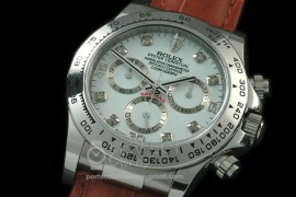 RLDS00131AL Daytona 116509 SS/LE White Diam A-7750/4130