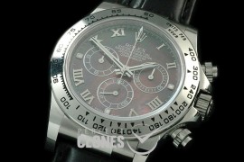 RLDS00126AL Daytona 116509 SS/LE MOP Green Roman A-7750/4130