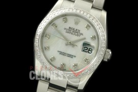 RDJMS08077D SS Oyster/Diam White Diam Asian 2836