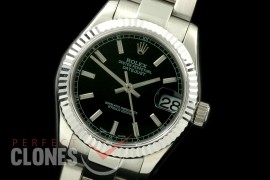 RDJMS08052 SS Oyster/Fluted Black Stk Asian 2836