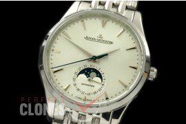 JLMC-101S Master Calender Auto SS/SS White A-2813