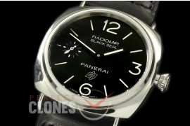 0 0 PN380N01 Pam 380N Radiomir Blackseal Logo SS/LE Black A-6497