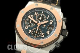 AAP00126 2016 Royal Oak Chrono 26471 SS/RG/LE Blue A-3126 Sec@12