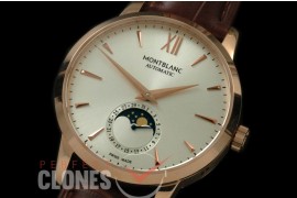 MBST10031 Star Calender Moonphase RG/LE White M-9105