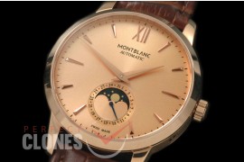 MBST10033 Star Calender Moonphase RG/LE Rose Gold M-9105