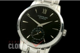 MBST10014S Star Calender Moonphase SS/SS Black M-9105