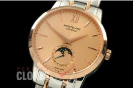 MBST10048S Star Calender Moonphase SS/RG Rose Gold M-9105