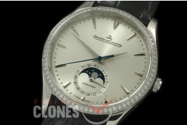 JLMC-101D Master Calender Auto SS/LE White A-2813