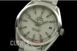 OMAT385-125S Aqua Terra Ladies SS/SS White Stk A-2824
