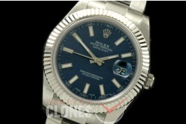  R41DJS00023 SS Oyster Fluted Blue Sticks M-9015/3136