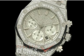 APROC00801 Royal Oak Chrono Bling SS/SS Diam A-7750