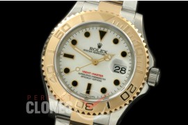 0 RYMENT00021 BP 116623 Yachtmaster Men SS/YG White VR 3135 - Special Offer 