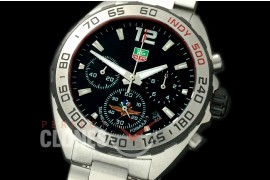0 TGF1-00092 Formula 1 Indy 500 Special Ed Chronograph SS/SS Black OS 20 Qtz