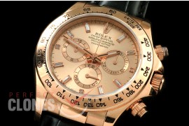 RLDFR00081L Daytona 116505 RG/LE Rose Gold Baguette A7750