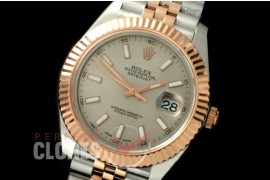 R41DJTR-804 126331 SS/RG Fluted/Jubilee Light Grey Sticks SA 3235