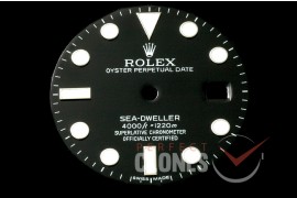 RLACC-959 Sea Dweller 4000m 116600 Black Dial for Calibre 3135 - Can Fit Genuine