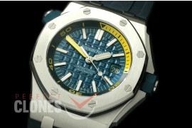 APD00022 Royal Oak Offshore Diver 15710 SS/RU Blue A-3120