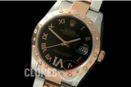 RDJMTR00501D2 SS/RG Oyster Purple Roman/Diam A-2836