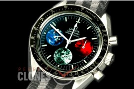 0OMSP00053N Speedmaster Moonwatch SS/NT Black Venus 75 HW