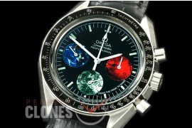0OMSP00053L Speedmaster Moonwatch SS/LE Black Venus 75 HW