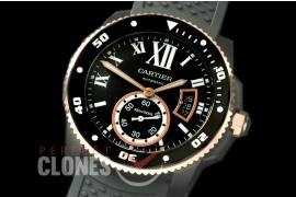 CARCC00064R Calibre de Cartier PVD/RG/RU Black Miyita 8205