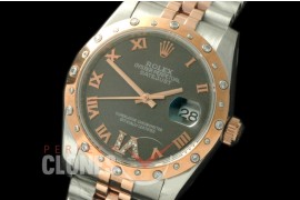 RDJMTR00535D2 SS/RG Jubilee Grey Roman/Diam A-2836