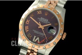 RDJMTR00533D2 SS/RG Jubilee Brown Roman/Diam A-2836