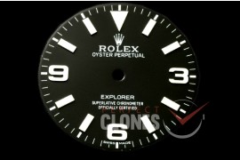 RLACC-981 Explorer I 39m 214270 Black Dial for Calibre 3132 - Can Fit Genuine