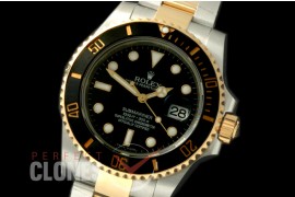 RLST-18K-111 116613 Black TT Sub SA 3135