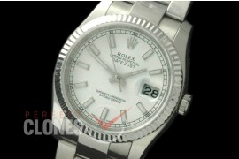 R36DJS-751 116234 SS/SS Fluted/Oyster White Sticks SA 3135