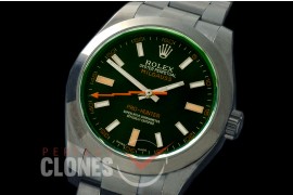0 RLMPH00301 Pro Hunter Orange Milgauss 116400GV PVD/PVD Black SA 3131