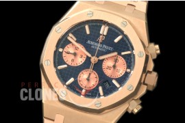 0AP00198 Royal Oak Chronograph RG/RG White Sticks A-7750