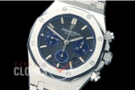 0AP00183 Royal Oak Chronograph SS/SS Blue Sticks A-7750
