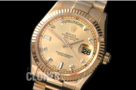 RL36DD-YG-18K-033 118238 YG/YG Gold Diamond Swiss 2836