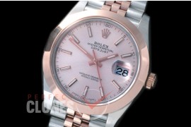 R41DJTR-858 126301 SS/RG Fluted/Jubilee Rose Gold Sticks SA 3235