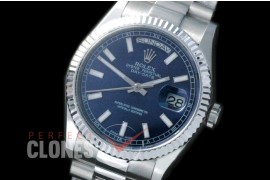 R36DDS-905 118239 SS/SS Fluted/President Blue Sticks A-2836