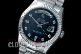 R36DDS-920 118239 SS/SS Fluted/President MOP Black Diamond A-2836