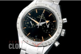 OMSP00706 Speedmaster SS/SS Black/Rose Gold A-7750 Mod to Calibre 9300 Functions