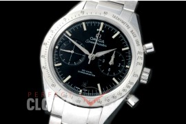 OMSP00705 Speedmaster SS/SS Black/Steel A-7750 Mod to Calibre 9300 Functions