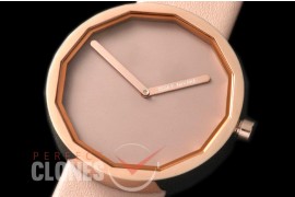 IM12-126 Twelve RG/LE Rose Gold Japanese Seiko Qtz C/W Boxset 